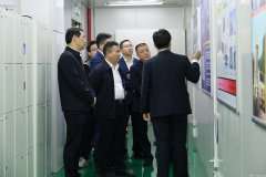 宜春市电子信息产业链招商小分队莅临大连皓轩可持续发展咨询有限公司参观调研